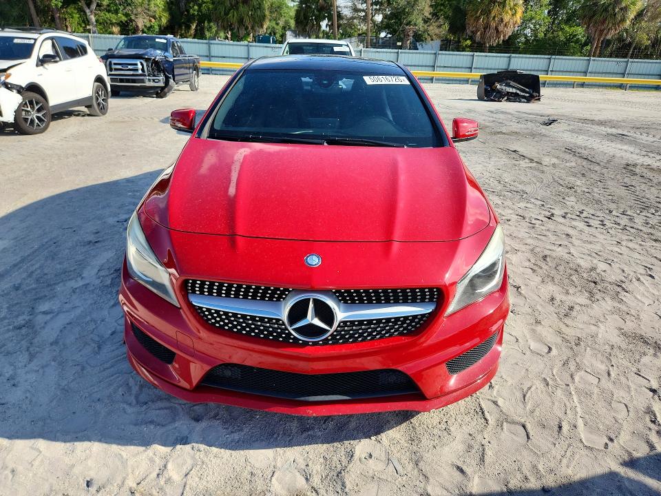 2016 Mercedes-benz Cla-klasse VIN WDDSJ4EB3GN294939 COPART salvage auction — FRONT END, Salvage Title, sold $3,750 on 2026-07-15 (photo 5)