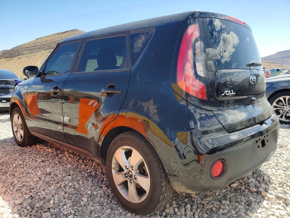 2019 Kia Soul VIN KNDJN2A27K7661231 COPART salvage auction — VANDALISM, Nv - Salvage Title, sold $1,300 on 2026-07-13 (photo 2)