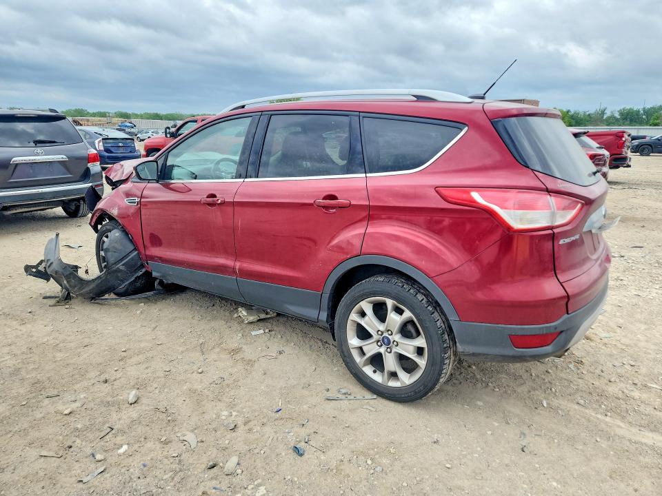 2015 Ford Escape VIN 1FMCU0J9XFUB36275 COPART salvage auction — FRONT END, Ks - Cert Of Title-Salvage, sold $500 on 2026-07-02 (photo 2)