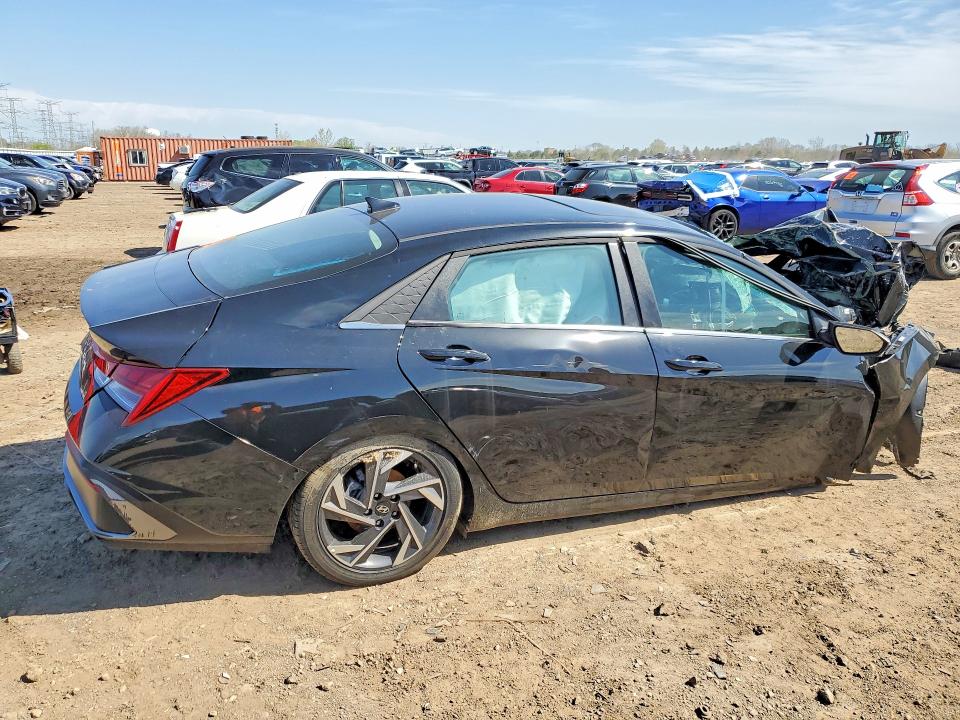 2025 Hyundai VIN KMHLP4DG6SU057270 COPART salvage auction — FRONT END, Il - Salvage Certificate, sold $1,950 on 2026-07-21 (photo 3)