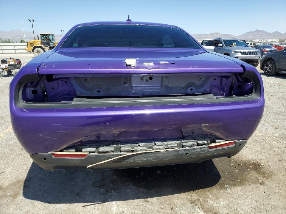 2016 Dodge Challenger VIN 2C3CDZDJ7GH192939 COPART salvage auction — VANDALISM, Nv - Non-Repairable Vehicle Cert, sold $150 on 2026-07-02 (photo 6)