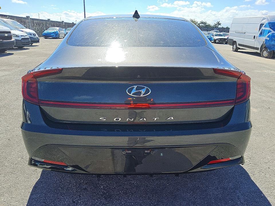 2020 Hyundai Sonata VIN 5NPEF4JA8LH061851 COPART salvage auction — UNDERCARRIAGE, FL - CERT OF TITLE-REBUILT, sold $1,100 on 2026-07-14 (photo 6)