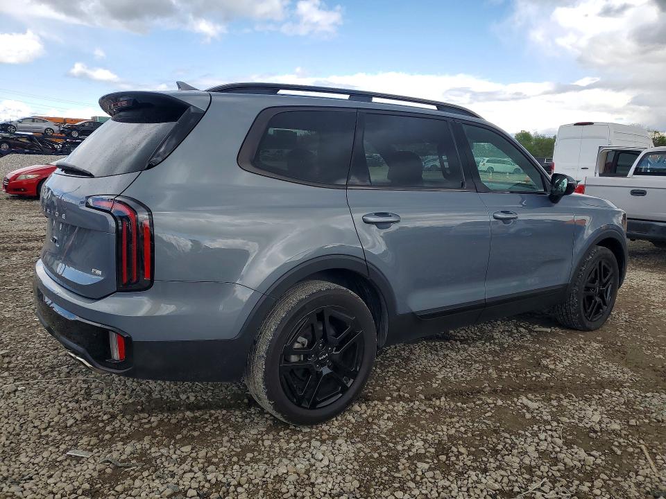 2024 Kia Telluride VIN 5XYP5DGC8RG539884 COPART salvage auction — FRONT END, OH, sold $10,200 on 2026-07-21 (photo 3)