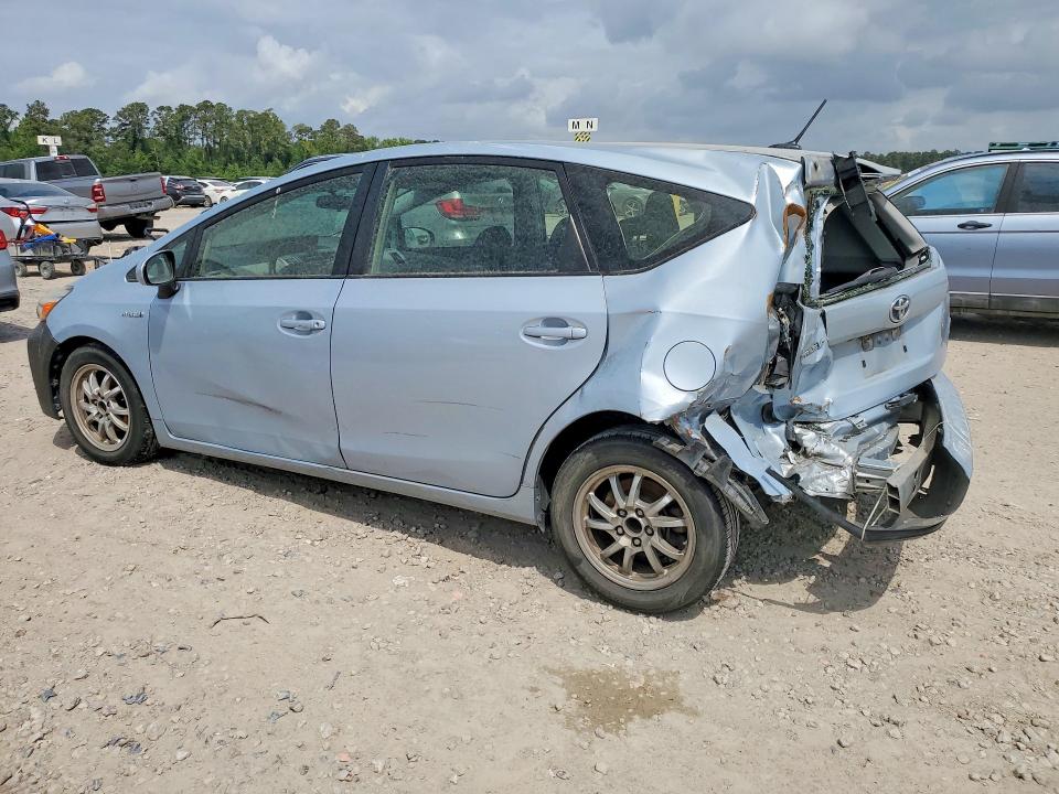 2016 Toyota Prius VIN JTDZN3EU1GJ044860 COPART salvage auction — REAR END, Tx - Salvage Vehicle Title, sold $1,800 on 2026-07-10 (photo 2)