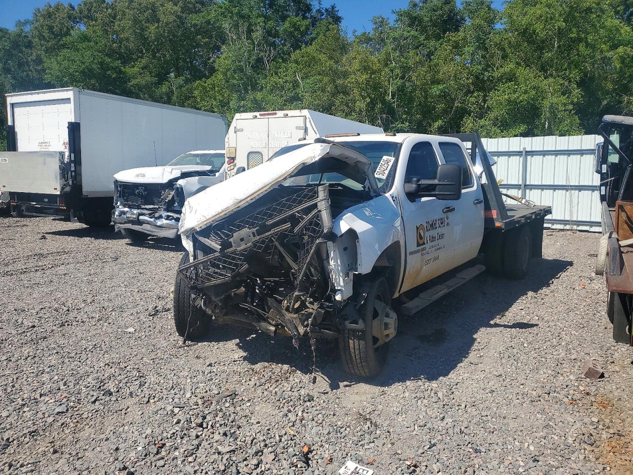 2014 Chevrolet Silverado 3500 VIN 1GB4CZCG1EF115057 COPART salvage auction — Front End, SC - CERT OF TITLE-SALVAGE, sold $1,050 on 2026-07-09 (photo 2)