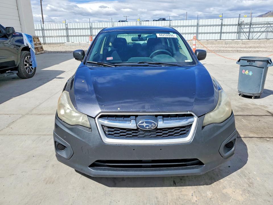 2014 Subaru Impreza VIN JF1GPAA63E8215681 COPART salvage auction — REAR END, Ut - Salvage Certificate, sold $675 on 2026-07-06 (photo 5)