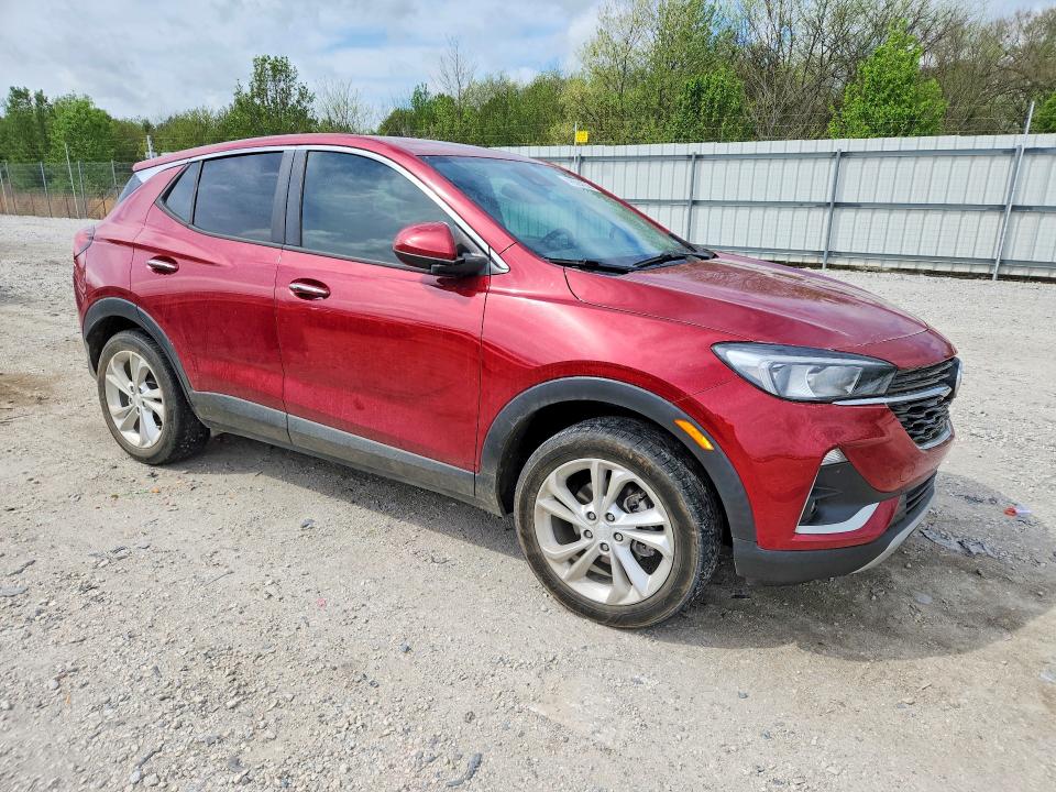 2020 Buick Encore VIN KL4MMCSL8LB102793 COPART salvage auction — REAR END, Ar - Cert Of Title-Salvage, sold $2,900 on 2026-07-27 (photo 4)