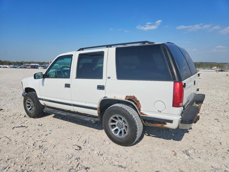 1998 Gmc Yukon VIN 1GKEK13R0WJ724262 COPART salvage auction — FRONT END, Mi - Certificate Of Title, sold $825 on 2026-07-02 (photo 2)