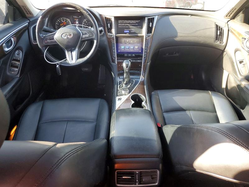 2018 Infiniti Q50 VIN JN1EV7AP0JM356232 COPART salvage auction — MECHANICAL, Ca - Dlr/Dis/Exp Only Salvage Title (P), sold $1,250 on 2026-07-02 (photo 8)