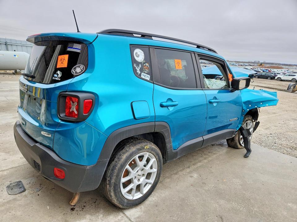 2022 Jeep Renegade VIN ZACNJDB10NPN72233 COPART salvage auction — FRONT END, Ne - Cert Of Title-Salvage, sold $550 on 2026-08-04 (photo 3)