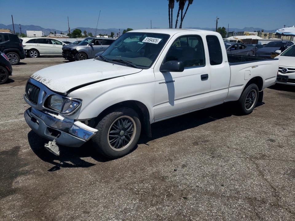 2004 Toyota Tacoma VIN 5TEVL52N44Z432261 COPART salvage auction — FRONT END, Ca - Salvage Certificate, sold $2,700 on 2026-07-24 (photo 1)