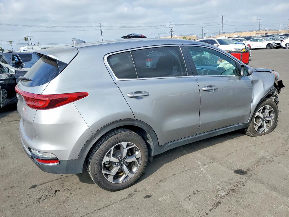 2021 Kia Sportage VIN KNDPM3AC2M7896005 COPART salvage auction — FRONT END, Ca - Salvage Certificate, sold $3,900 on 2026-07-09 (photo 3)