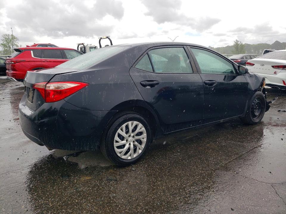 2018 Toyota Corolla VIN 5YFBURHE8JP747872 COPART salvage auction — FRONT END, Nc - Salvage Certificate Of Title, sold $1,950 on 2026-07-28 (photo 3)