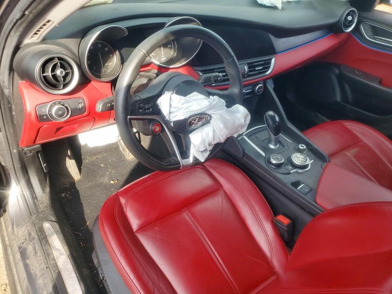 2017 Alfa romeo Giulia VIN ZARFAEDN9H7555662 COPART salvage auction — FRONT END, Mi - Certificate Of Title, sold $2,150 on 2026-07-10 (photo 8)