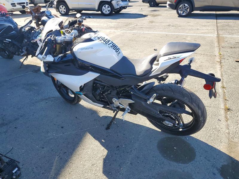 2024 Cf moto 450ss VIN LCEPESLAXR6029838 COPART salvage auction — FRONT END, CA - SALVAGE CERTIFICATE, sold $90 on 2026-07-16 (photo 3)