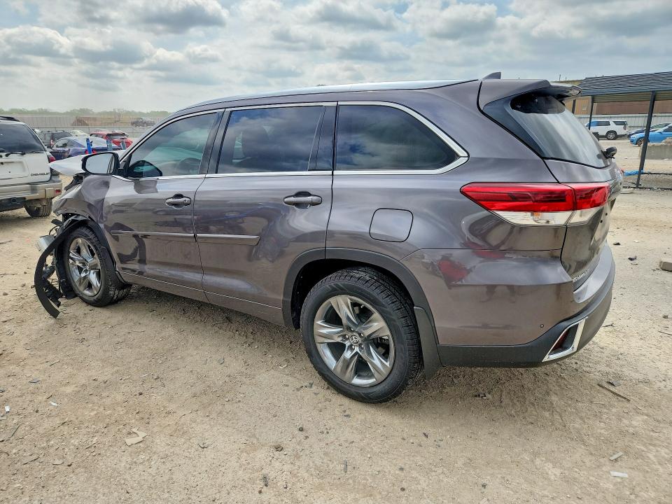 2019 Toyota Highlander VIN 5TDDZRFH4KS959930 COPART salvage auction — FRONT END, Mo - Salvage Certificate Of Title, sold $6,900 on 2026-07-07 (photo 2)
