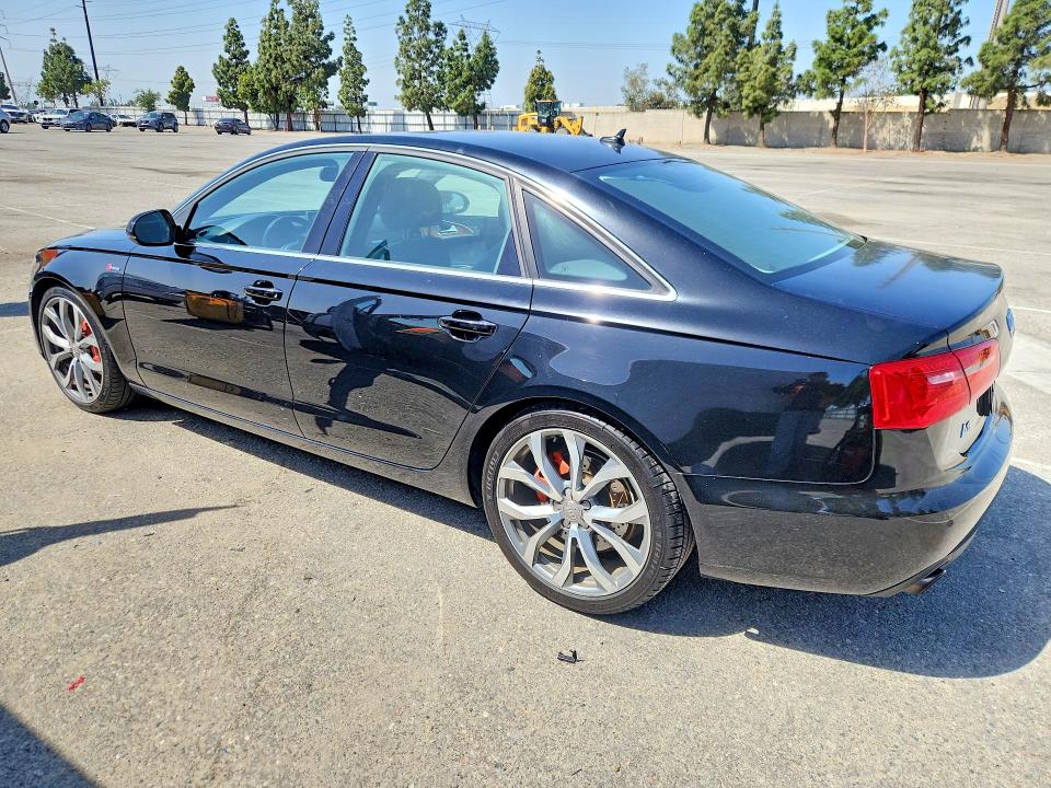 2014 Audi A6 VIN WAUFGAFC5EN131154 COPART salvage auction — SIDE, Salvage Title, sold $1,550 on 2026-07-21 (photo 2)