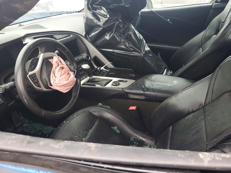 2014 Chevrolet Corvette VIN 1G1YK3D70E5122558 COPART salvage auction — FRONT END, TX - SALVAGE VEHICLE TITLE, sold $7,300 on 2026-07-02 (photo 7)