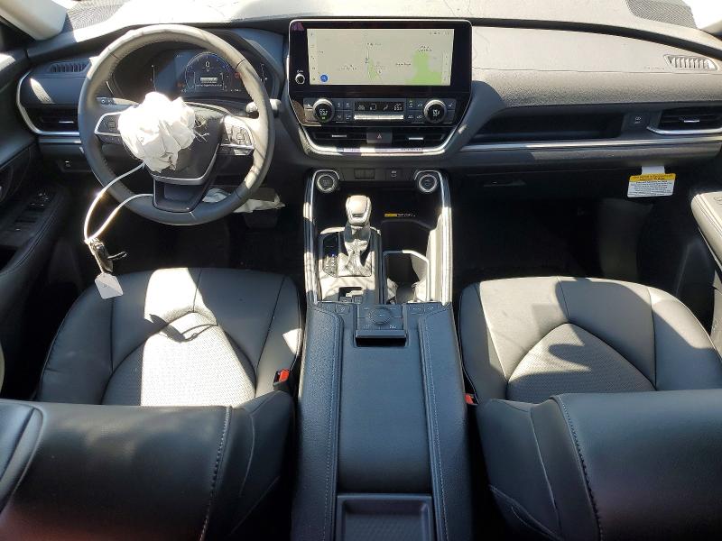 2026 Toyota Highlander VIN 5TDAAAB59TS125239 COPART salvage auction — FRONT END, Md - Cert Of Salvage > 75% Damage, sold $21,800 on 2026-07-13 (photo 8)