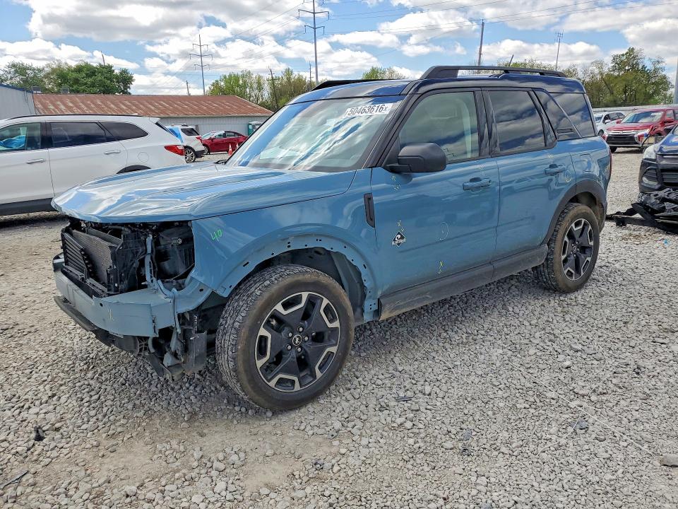 2021 Ford Bronco VIN 3FMCR9C6XMRA35489 — COPART salvage auction photo