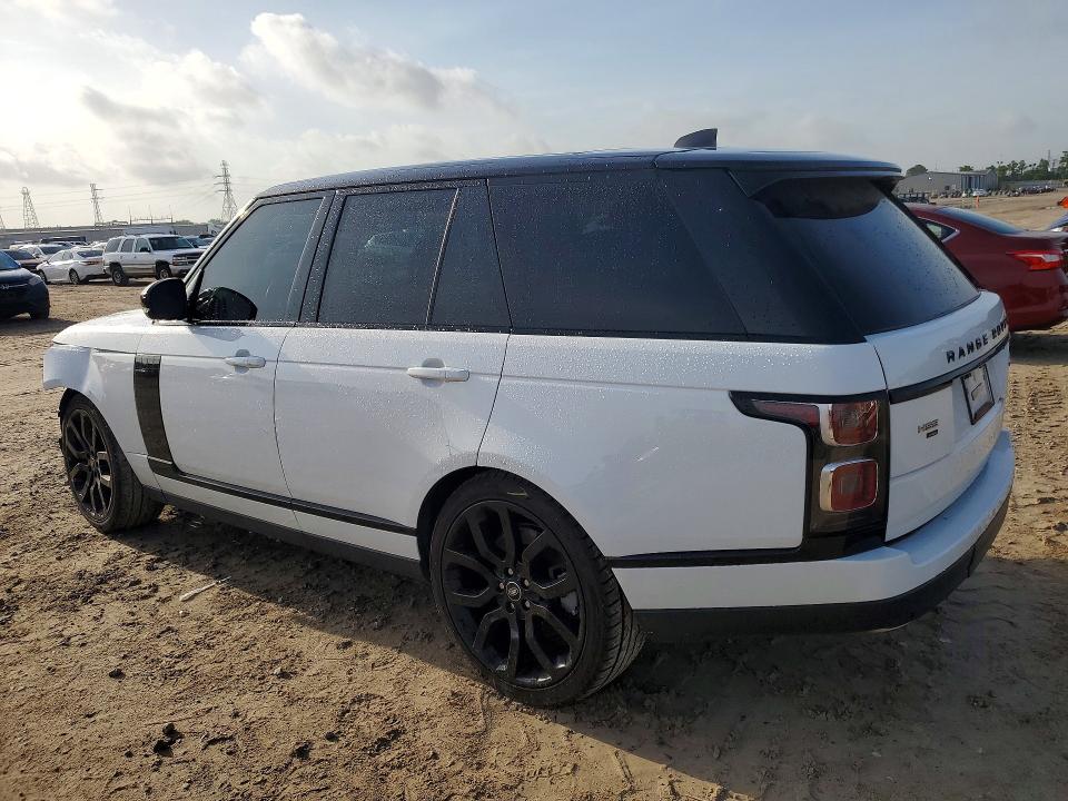2021 Land rover RANGE ROVER VIN SALGS2RU4MA453556 COPART salvage auction — FRONT END, Tx - Salvage Vehicle Title, sold $23,200 on 2026-07-17 (photo 2)