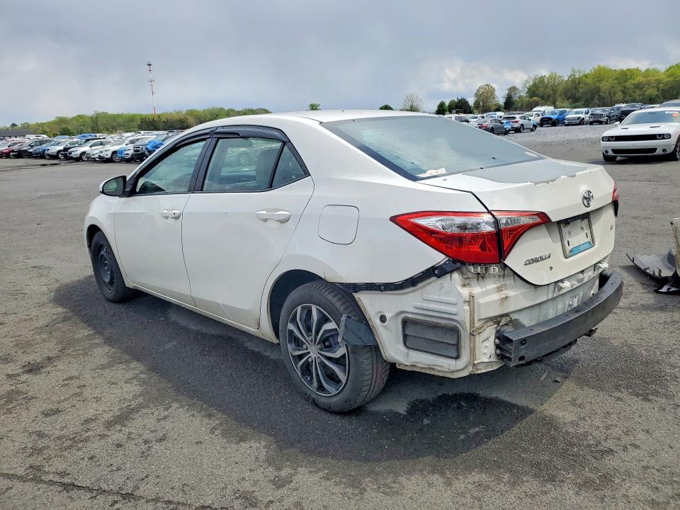 2015 Toyota Corolla VIN 5YFBURHE5FP246932 COPART salvage auction — REAR END, Nj - Cert Of Title-Salvage, sold $500 on 2026-07-21 (photo 2)