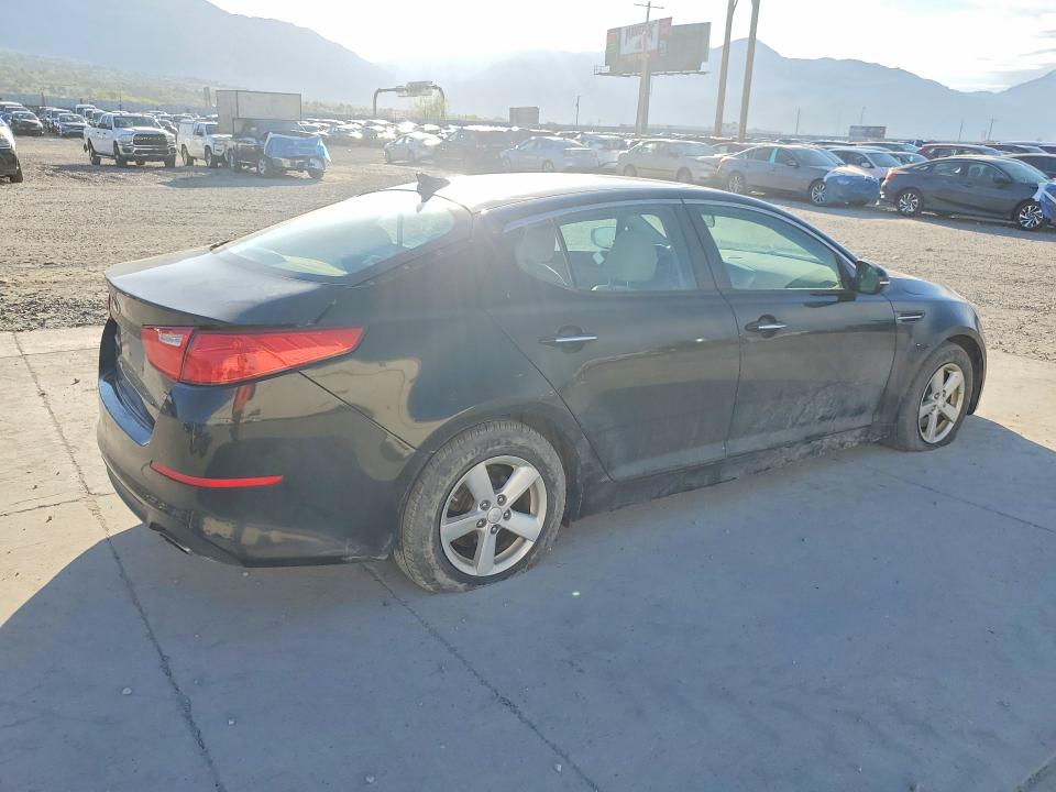 2014 Kia Optima VIN 5XXGM4A79EG269089 COPART salvage auction — FRONT END, Ut - Salvage Certificate, sold $350 on 2026-07-27 (photo 3)