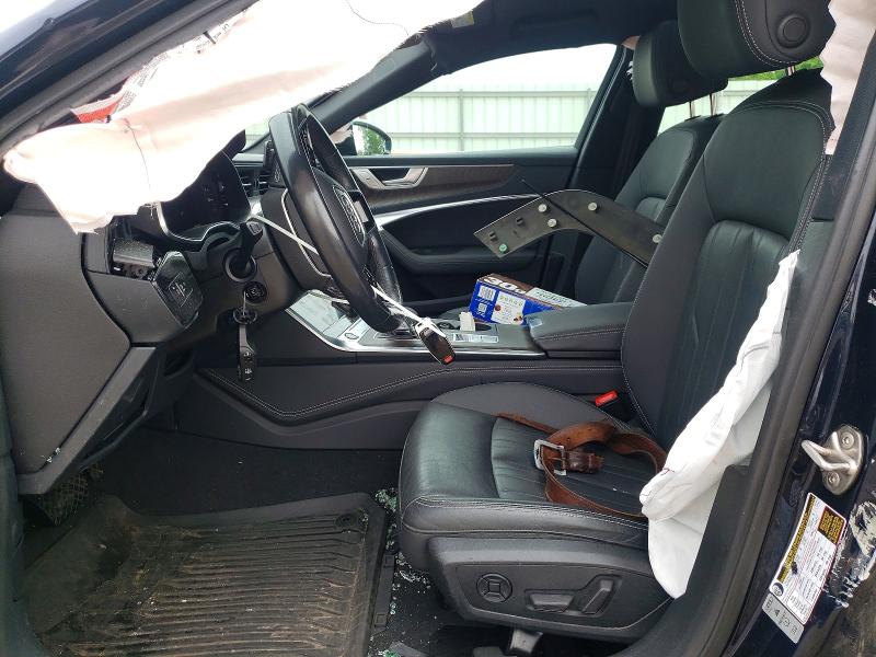2021 Audi A6 VIN WAUL2AF21MN063376 COPART salvage auction — SIDE, Va - Cert Of Title - Salvage, sold $6,800 on 2026-07-10 (photo 7)