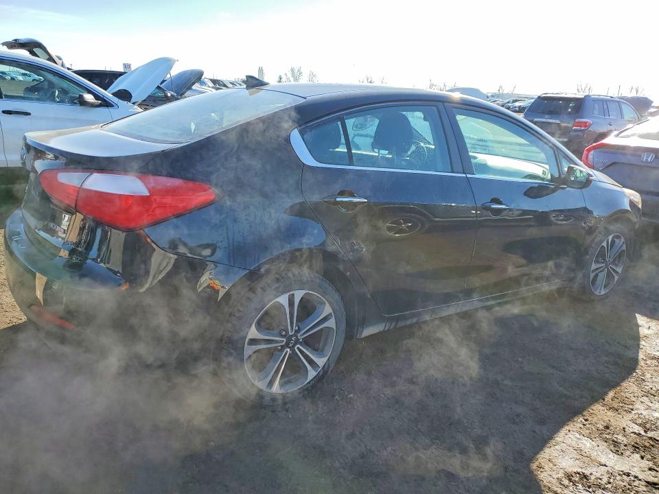 2014 Kia VIN KNAFX4A8XE5056701 COPART salvage auction — FRONT END, Ab - Bos - Salvage, sold $725 on 2026-07-14 (photo 3)
