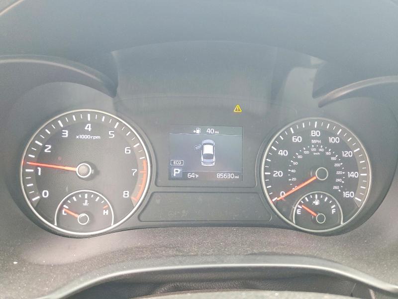 2020 Kia Optima VIN 5XXGT4L31LG409338 COPART salvage auction — REAR END, Il - Salvage Certificate, sold $4,250 on 2026-07-07 (photo 9)