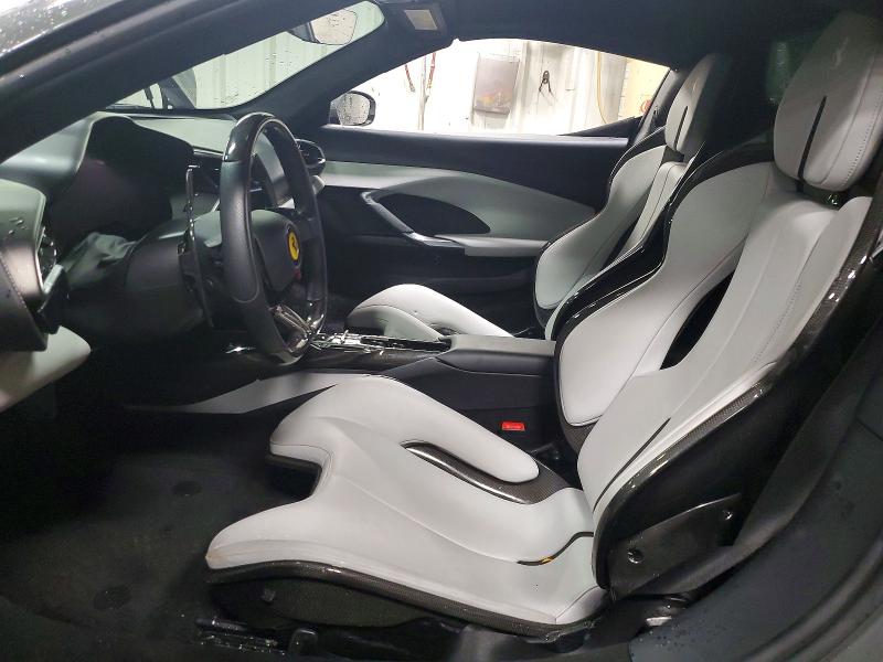 2024 Ferrari VIN ZFF01SMAXR0307461 COPART salvage auction — FRONT END, Mt - Salvage Certificate Of A Vehic, sold $106,000 on 2026-07-28 (photo 7)