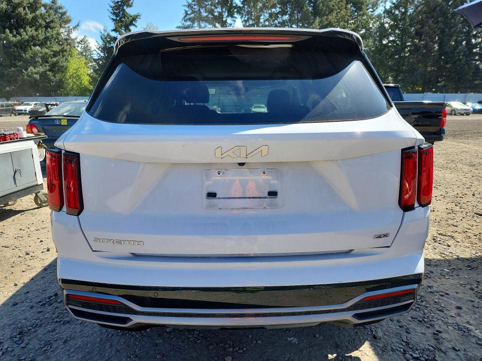 2023 Kia Sorento VIN 5XYRKDLF6PG233314 COPART salvage auction — FRONT END, WA, sold $10,100 on 2026-08-21 (photo 6)