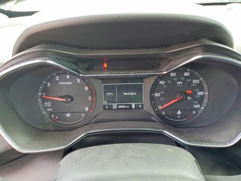 2022 Chevrolet Trailblazer VIN KL79MRSLXNB127774 COPART salvage auction — HAIL, Ks - Cert Of Title-Salvage, sold $8,600 on 2026-07-02 (photo 9)