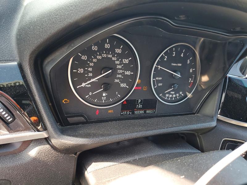2018 BMW X1 VIN WBXHT3C3XJ5K24918 COPART salvage auction — FRONT END, CA - SALVAGE CERTIFICATE, sold $3,000 on 2026-07-28 (photo 9)