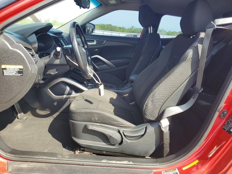 2015 Hyundai Veloster VIN KMHTC6AE5FU221771 COPART salvage auction — MINOR DENT/SCRATCHES, In - Certificate Of Title, sold $3,400 on 2026-07-08 (photo 7)