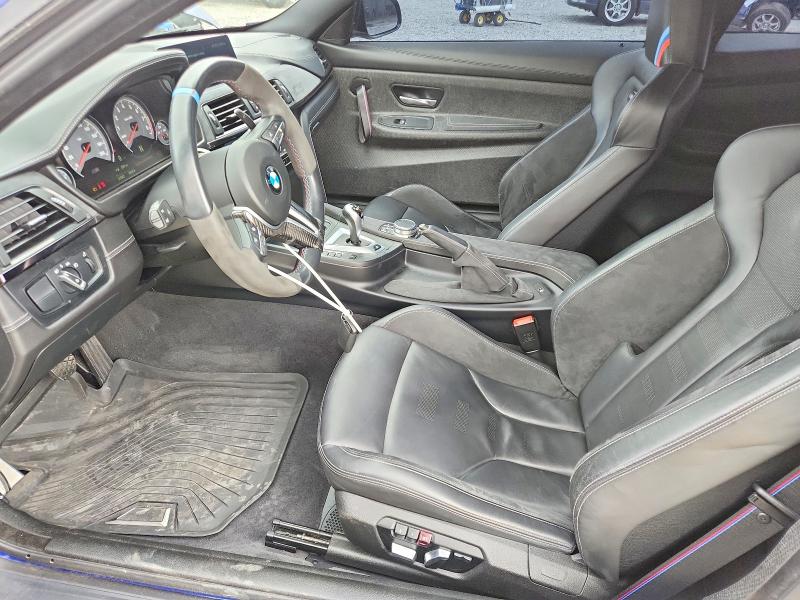 2020 BMW M4 VIN WBS3S7C03LFH08994 COPART salvage auction — FRONT END, ID - SALVAGE CERTIFICATE OF TITLE, sold $36,250 on 2026-07-09 (photo 7)