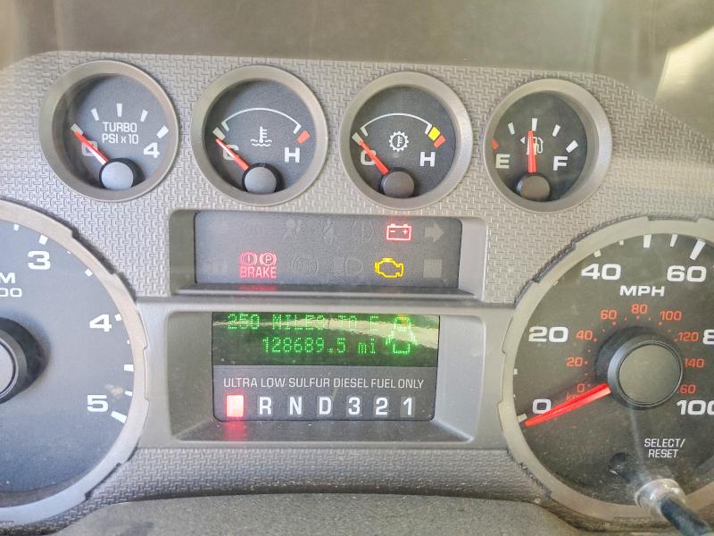 2008 Ford F-450 super duty VIN 1FDXW46R98EA09686 COPART salvage auction — SIDE, Ca - Dis/Dlr/Exp Only Clean Title, sold $6,600 on 2026-07-09 (photo 9)