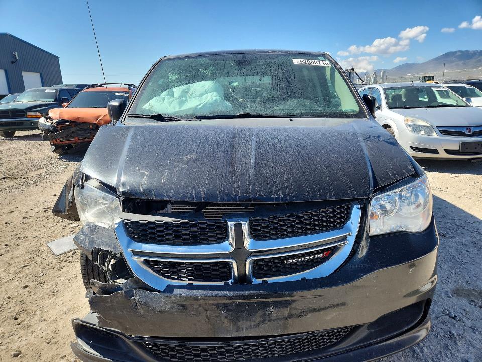 2019 Dodge Caravan VIN 2C4RDGBG1KR754743 COPART salvage auction — FRONT END, Wv - Salvage Certificate, sold $725 on 2026-07-31 (photo 5)