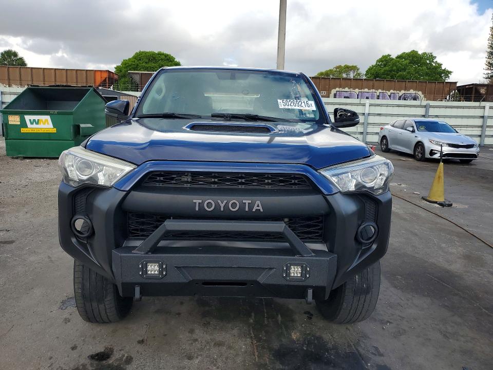 2018 Toyota 4runner VIN JTEBU5JR7J5528707 COPART salvage auction — DAMAGE HISTORY, Fl - Cert Of Title-Rebuilt (P), sold $10,600 on 2026-07-20 (photo 5)
