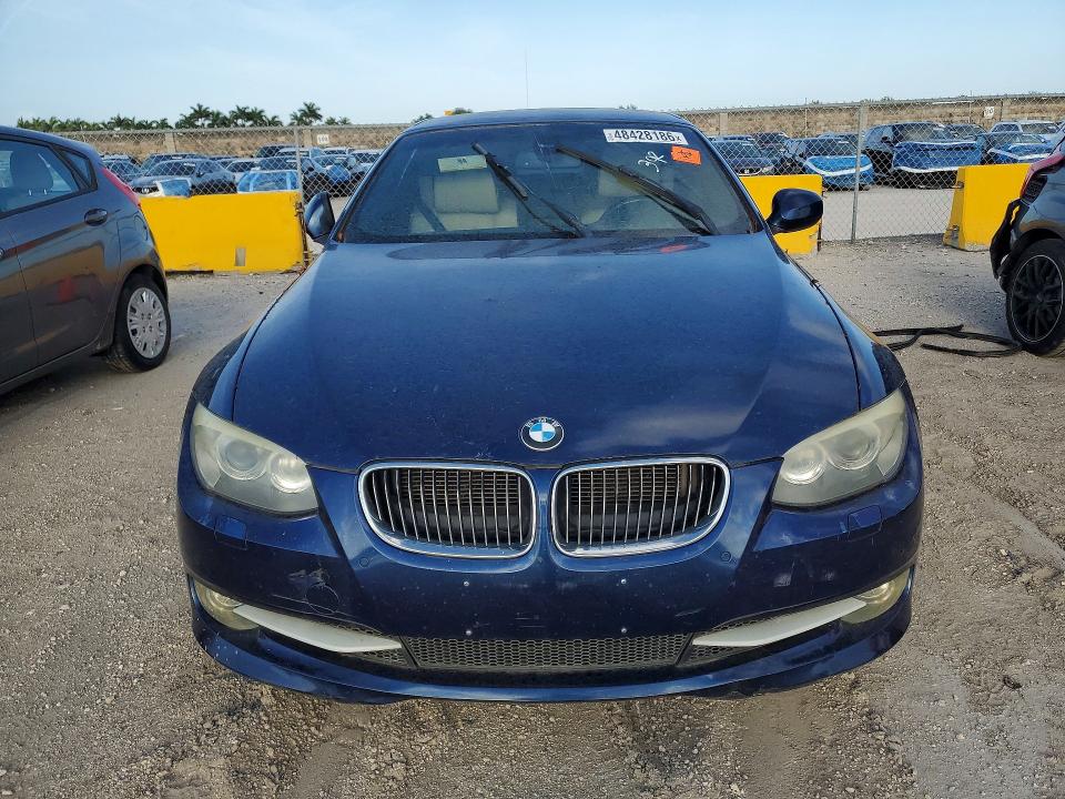 2012 BMW 3 series VIN WBADW3C56CE823836 COPART salvage auction — WATER/FLOOD, Fl - Cert Of Title-Slvg Rebld Flood, sold $850 on 2026-07-29 (photo 5)
