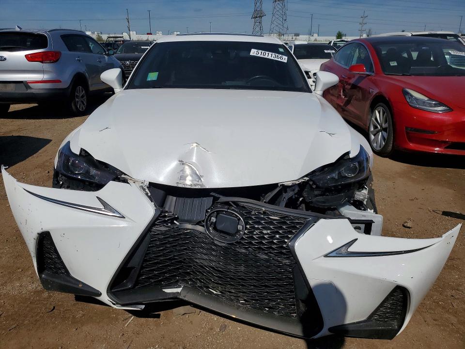 2017 Lexus Is VIN JTHCM1D2XH5023074 COPART salvage auction — SIDE, Il - Salvage Certificate, sold $4,250 on 2026-07-07 (photo 5)