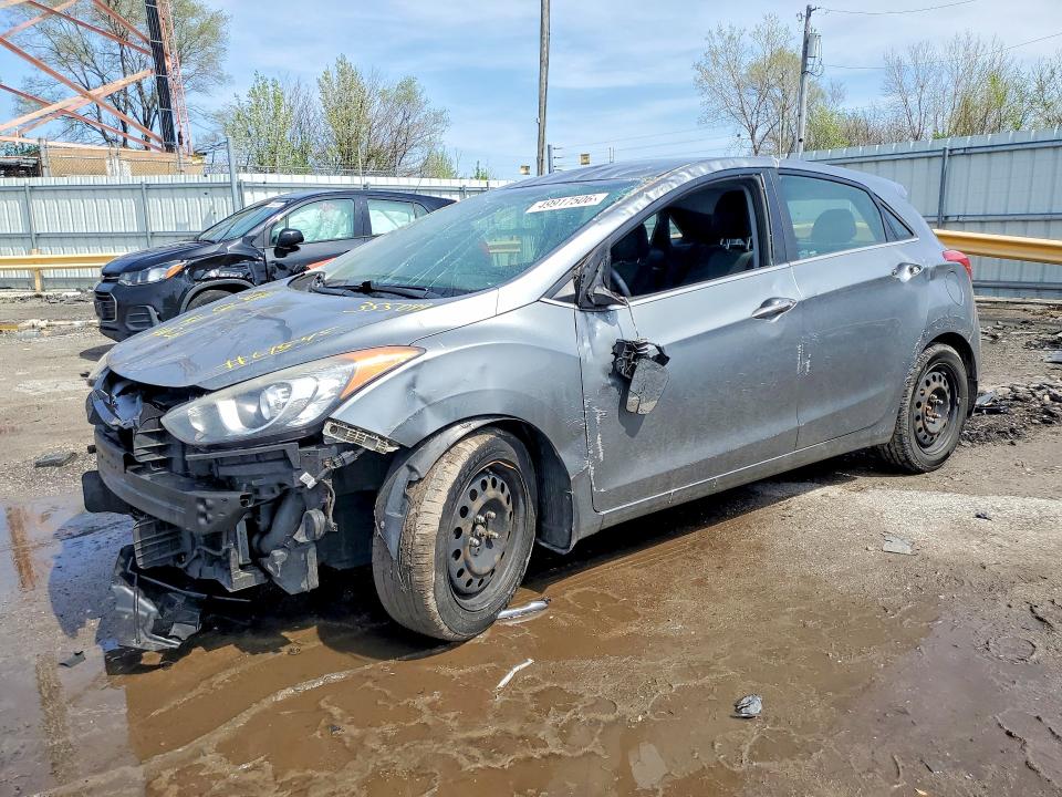 2017 Hyundai Elantra VIN KMHD35LHXHU355099 COPART salvage auction — FRONT END, In - Cert Of Title-Salvage Title, sold $1,000 on 2026-07-20 (photo 1)