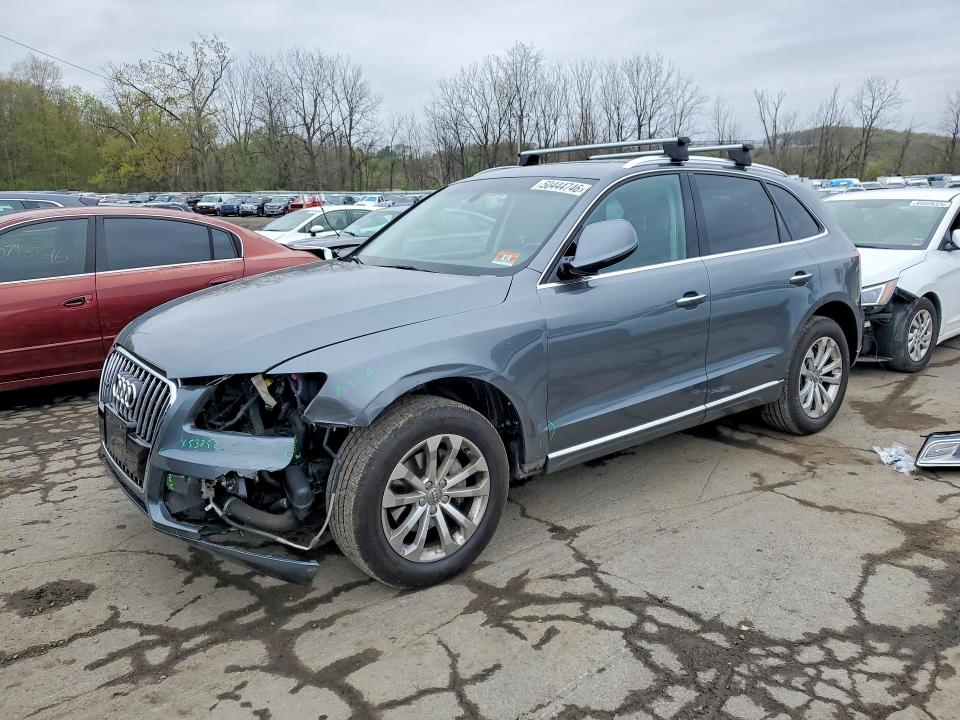 2016 Audi Q5 VIN WA1L2AFP5GA090102 COPART salvage auction — FRONT END, Id - Salvage Certificate Of Title, sold $5,200 on 2026-07-28 (photo 1)