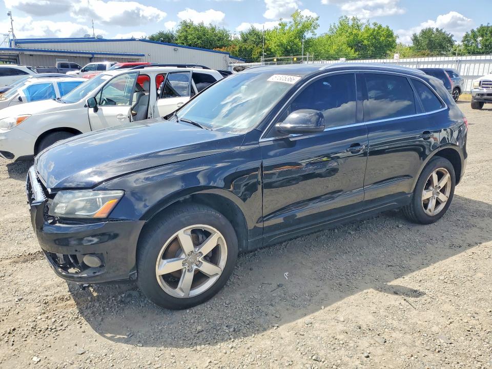 2010 Audi Q5 VIN WA1LKAFP5AA100070 COPART salvage auction — FRONT END, Ca - Salvage Certificate, sold $100 on 2026-07-14 (photo 1)
