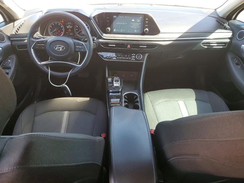 2021 Hyundai Sonata VIN 5NPEL4JA9MH067135 COPART salvage auction — FRONT END, Az - Cert Of Title - Salvage, sold $375 on 2026-07-30 (photo 8)