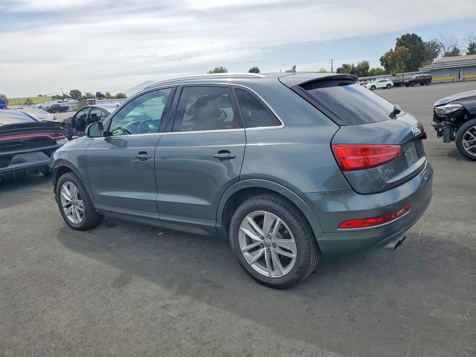 2018 Audi Q3 VIN WA1HCCFS7JR018359 COPART salvage auction — FRONT END, Ca - Salvage Certificate, sold $60 on 2026-07-29 (photo 2)