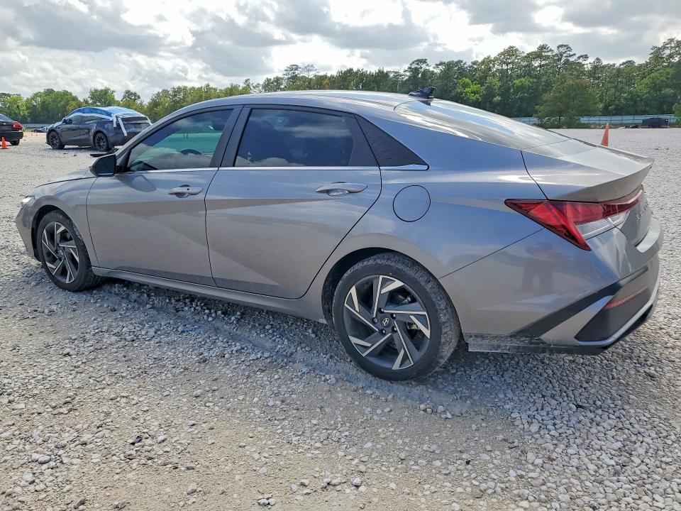2024 Hyundai Elantra VIN KMHLS4DG3RU746725 COPART salvage auction — SIDE, Tx - Certificate Of Title, sold $6,800 on 2026-07-14 (photo 2)
