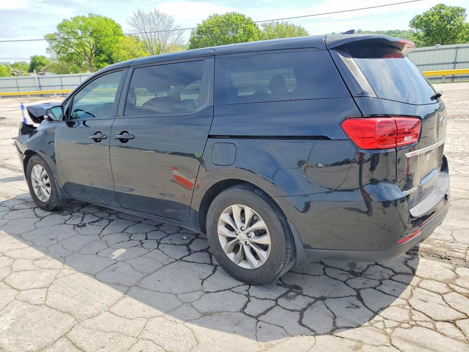 2019 Kia SEDONA VIN KNDMB5C10K6534502 COPART salvage auction — FRONT END, IN - CERTIFICATE OF TITLE, sold $1,950 on 2026-07-15 (photo 2)