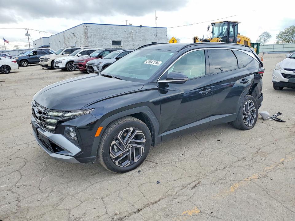 2025 Hyundai Tucson VIN KM8JEDD10SU340515 COPART salvage auction — REAR END, Il - Salvage Certificate, sold $13,100 on 2026-07-03 (photo 1)