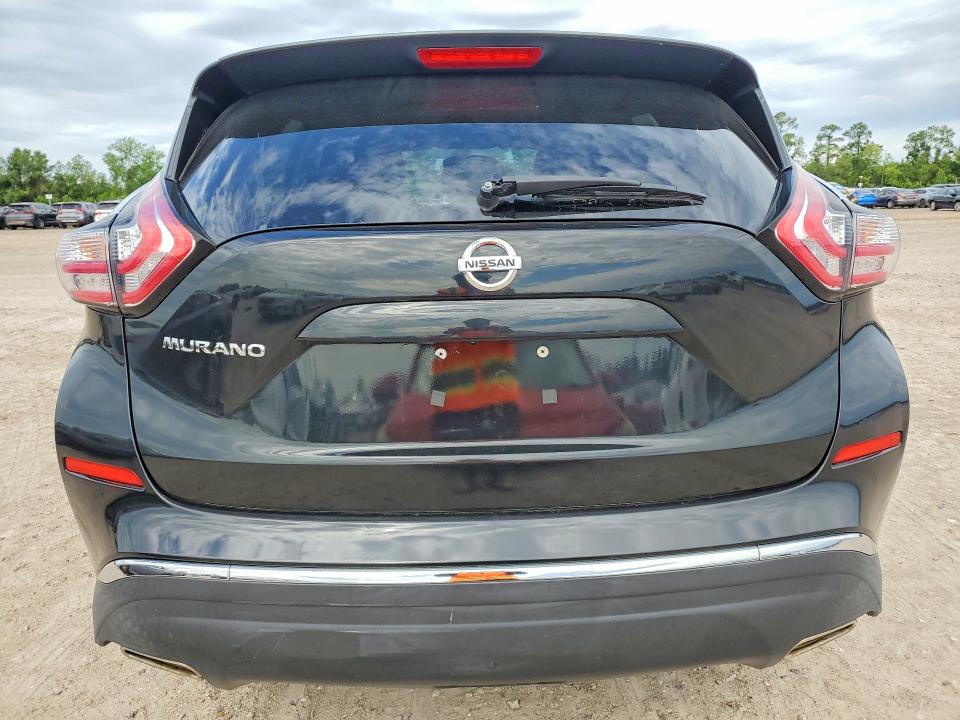 2016 Nissan Murano VIN 5N1AZ2MG0GN138952 COPART salvage auction — WATER/FLOOD, Fl - Cert Of Title-Slvg Rebld Flood, sold $2,100 on 2026-07-02 (photo 6)